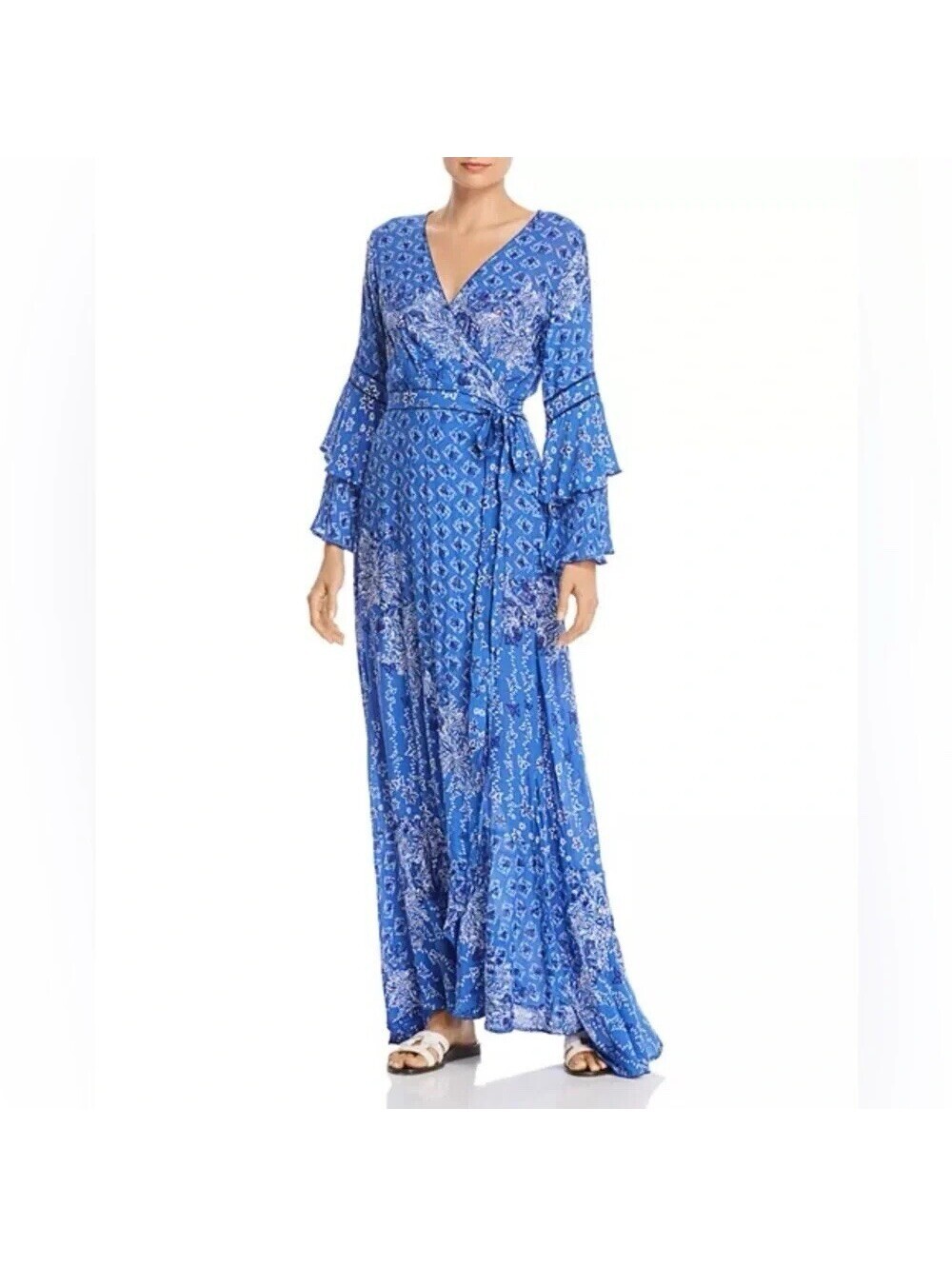 Poupette St Barth Elise Layered Maxi Dress